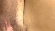 Close up creampie