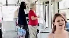 Public Slut - In The Tram