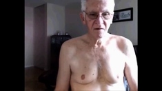 grandpa strips off